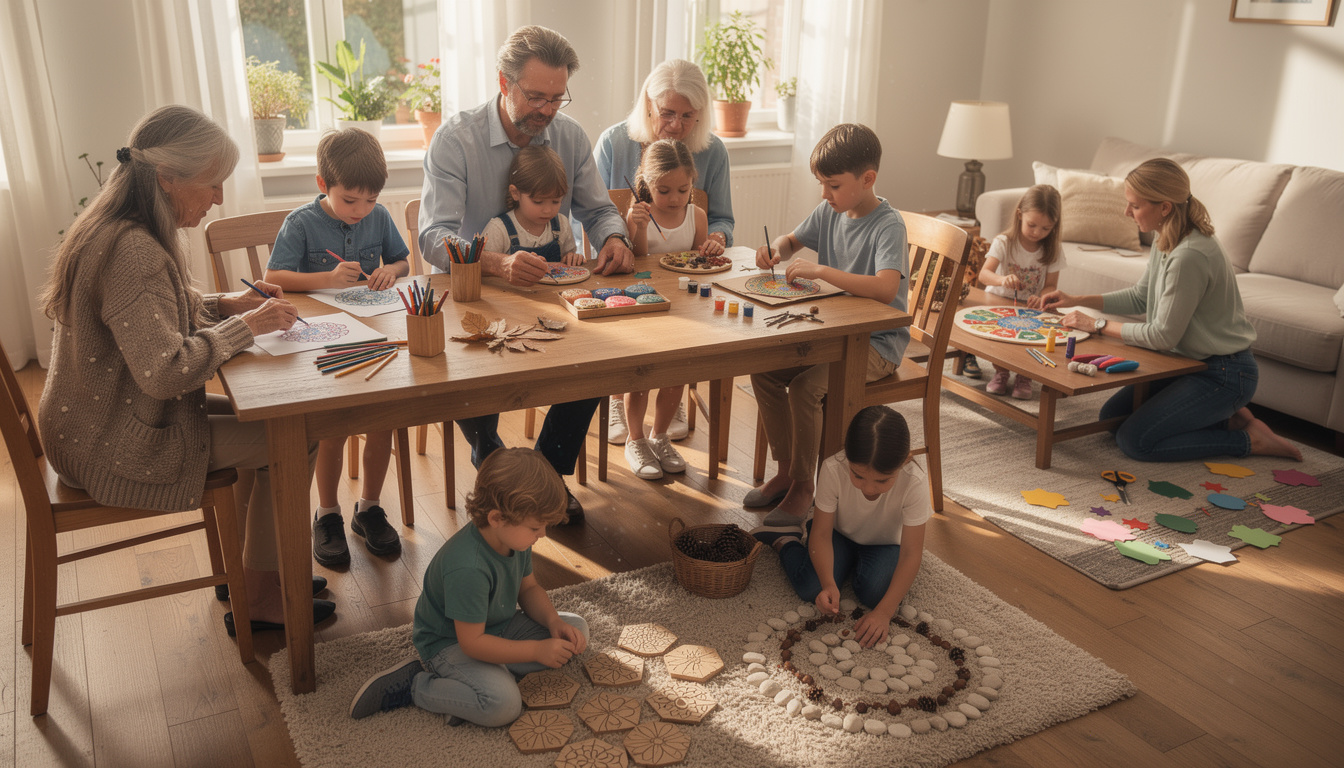 découvrez 10 idées d'activités autour du mandala pour enfants, parfaites à réaliser en famille pour stimuler la créativité et passer des moments joyeux ensemble.
