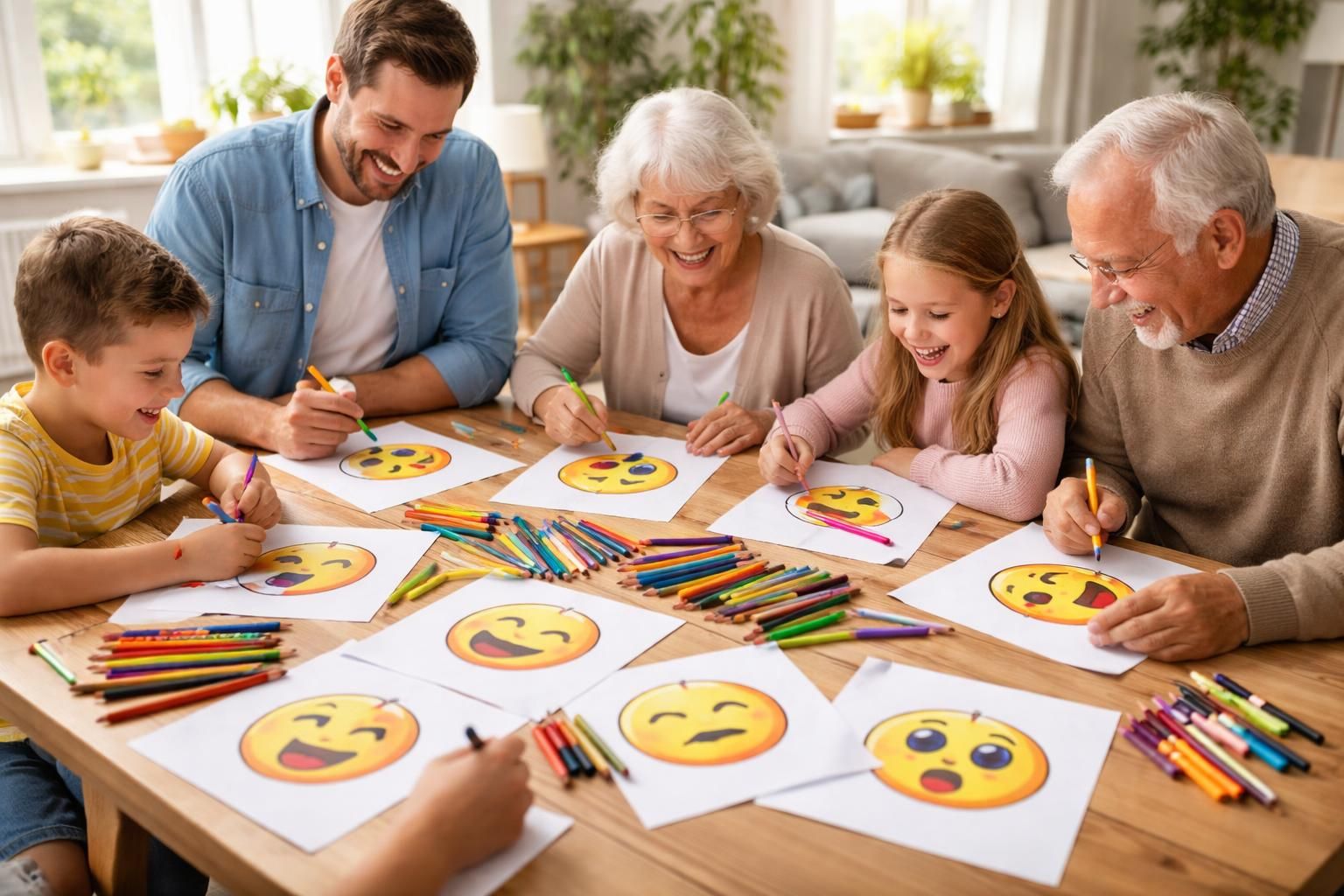 découvrez 10 idées originales de coloriage émoji à réaliser en famille pour des moments créatifs et joyeux avec petits et grands.