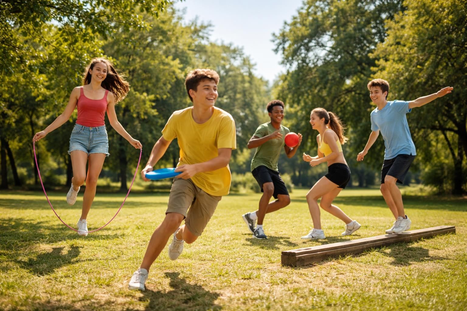 découvrez 5 jeux en plein air idéaux pour les adolescents, qui encouragent l'activité physique tout en s'amusant.