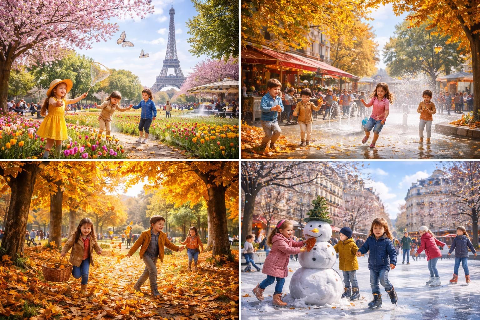 découvrez des idées d'activités pour les enfants à paris adaptées à chaque saison, pour des sorties ludiques et enrichissantes toute l'année.