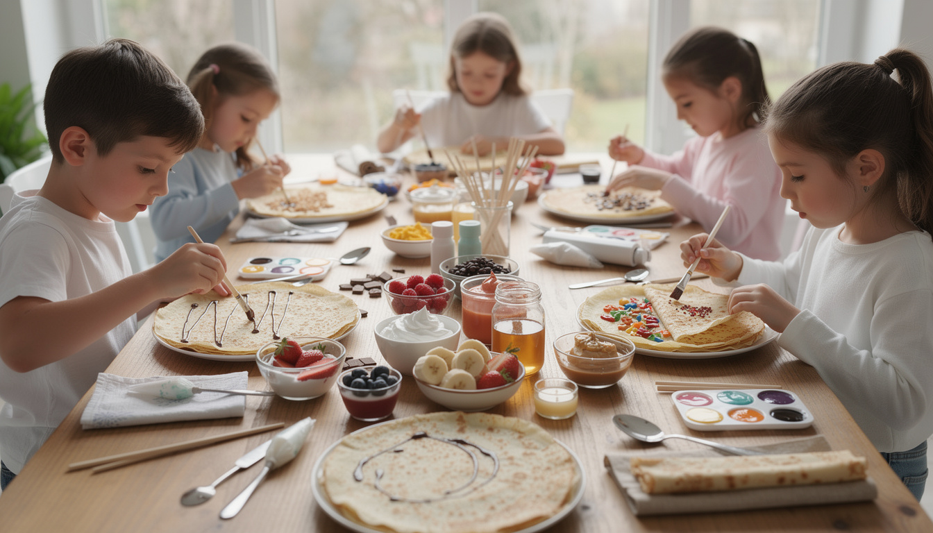 découvrez les meilleures idées d'ateliers créatifs pour un bar à crêpes spécialement conçu pour les enfants. amusez-vous en famille avec des recettes ludiques et originales !
