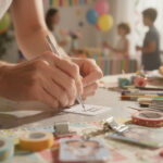 apprenez à créer facilement des badges prénom personnalisés pour chaque invité lors d'une fête pour enfants, pour rendre l'événement encore plus convivial et organisé.