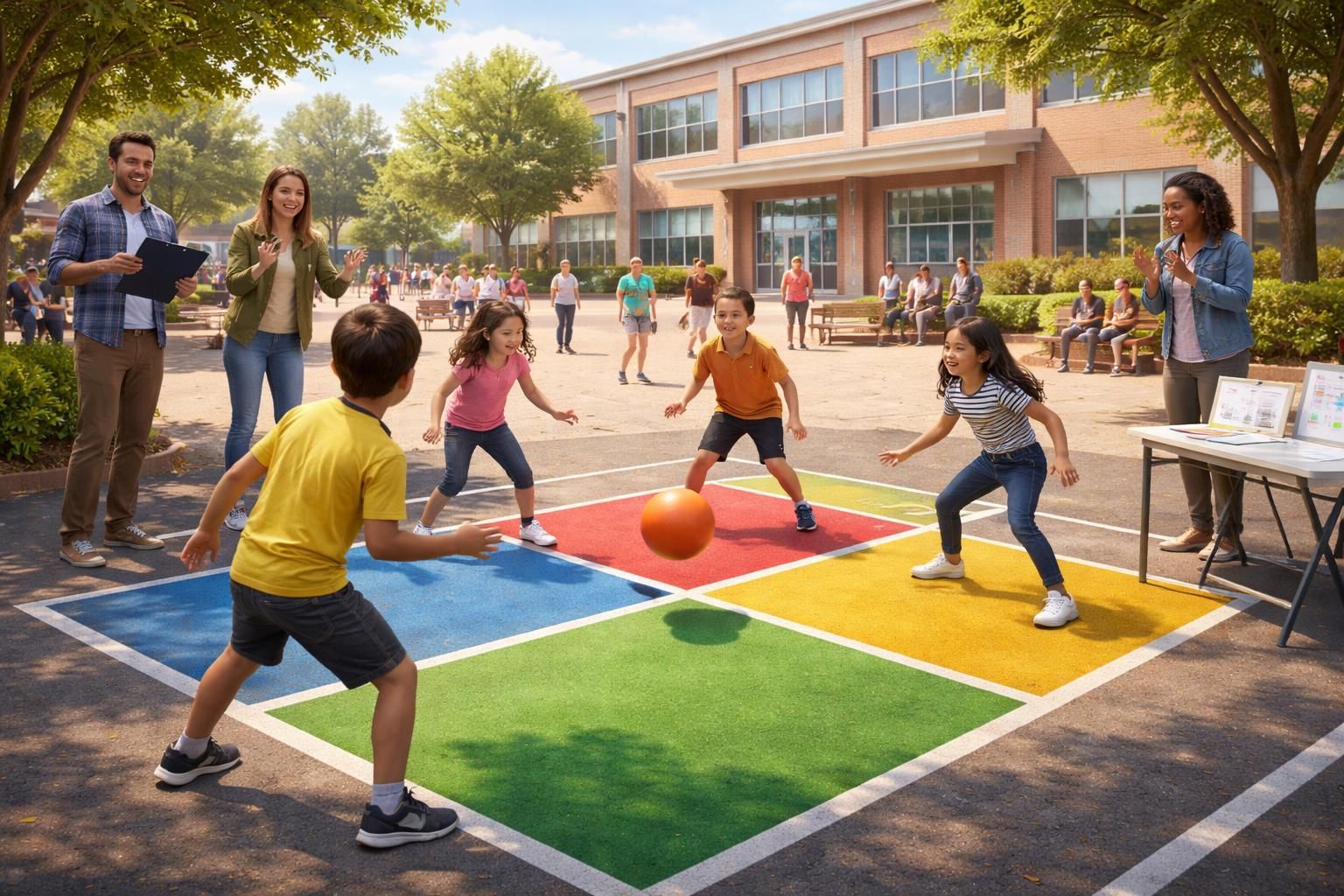 découvrez comment organiser un tournoi de four square dans votre école, avec des conseils pratiques pour planifier, gérer les matchs et garantir une expérience ludique et inclusive pour tous les élèves.