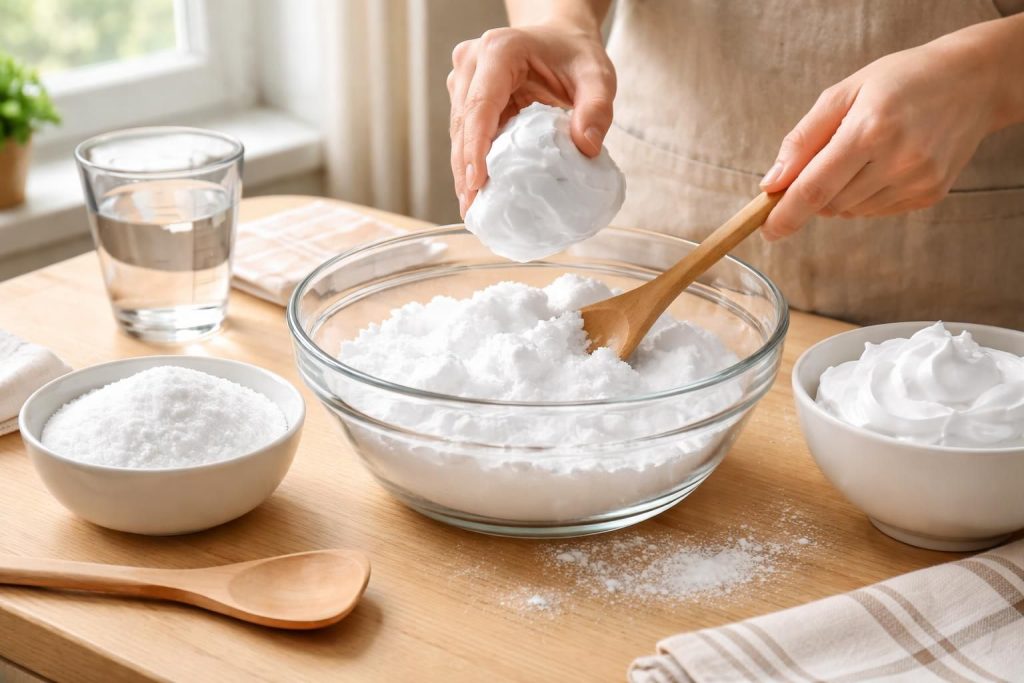 découvrez comment fabriquer facilement de la fausse neige artificielle à la maison avec cette recette simple et rapide, idéale pour décorer et s'amuser en toute saison.
