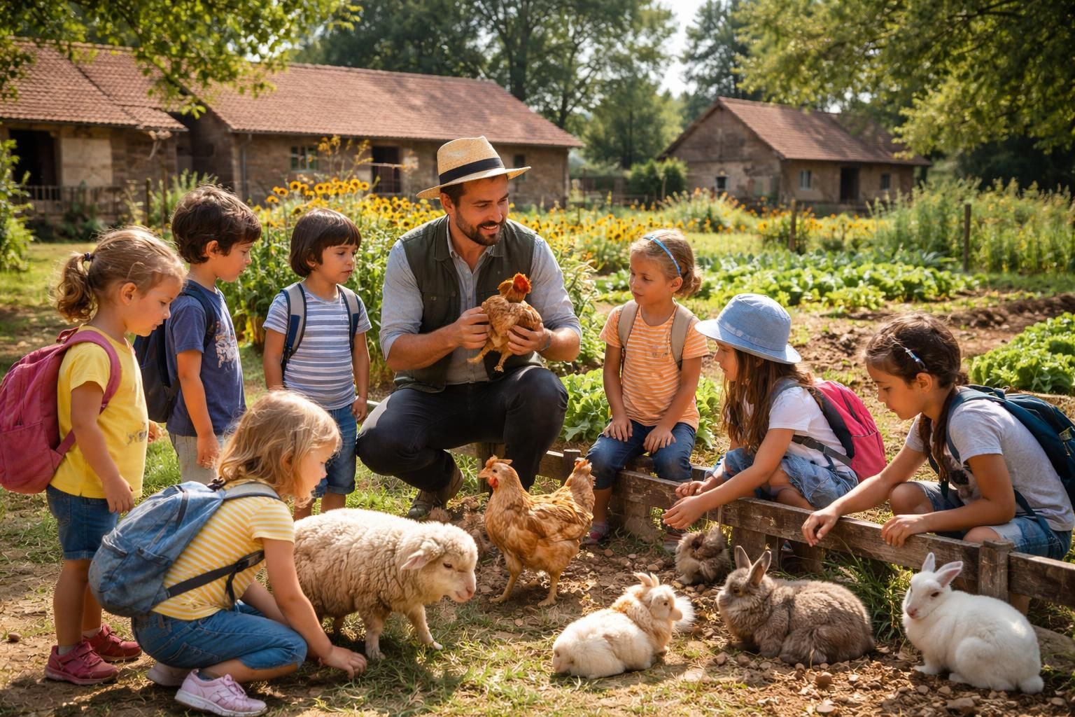 découvrez comment une ferme pédagogique à reims enrichit l'éducation des enfants en leur offrant une expérience pratique et ludique au contact des animaux et de la nature.