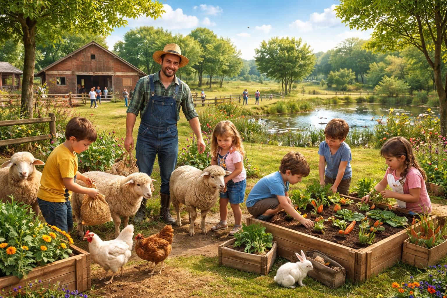 découvrez comment une ferme pédagogique à saint-amand-les-eaux sensibilise petits et grands au respect de la nature à travers des activités éducatives et ludiques.
