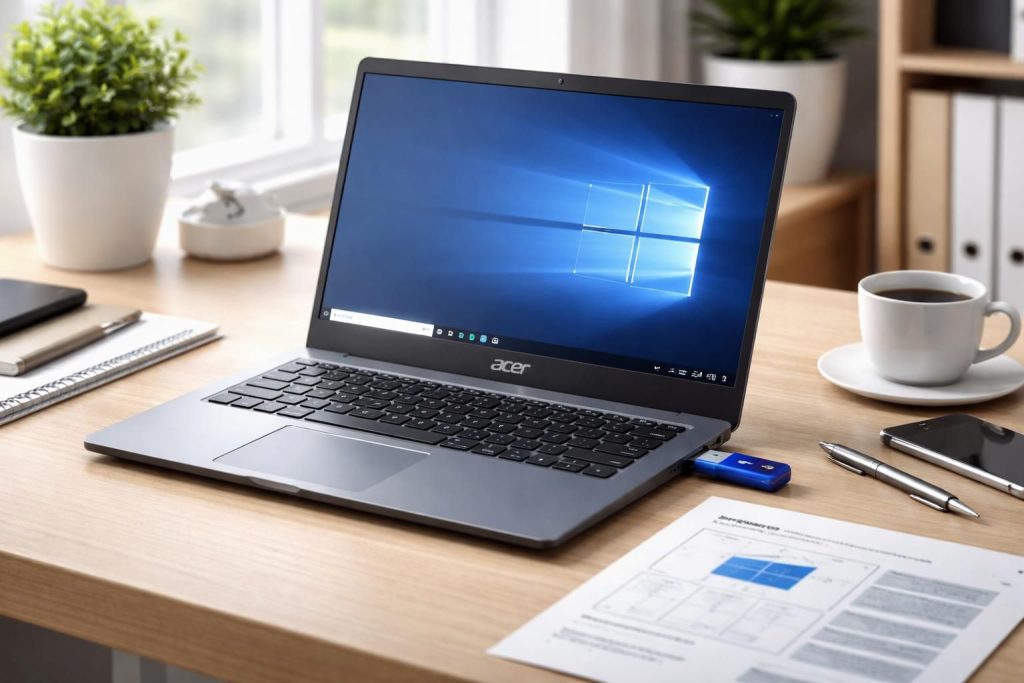 apprenez à créer une clé usb bootable windows pour réinstaller proprement votre ordinateur acer. suivez notre guide étape par étape pour une installation facile et efficace.