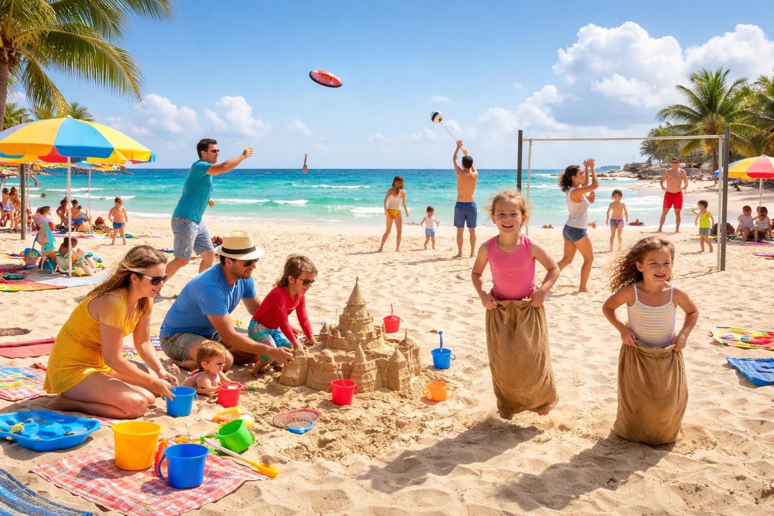 explorez notre sélection des meilleurs jeux de plage adaptés à toute la famille pour des moments de plaisir et de détente au bord de l'eau.