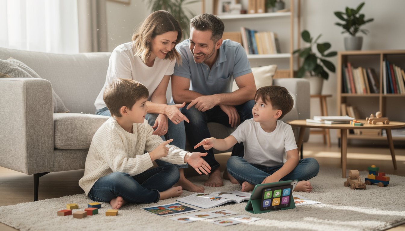 découvrez des jeux et activités ludiques pour pratiquer l'espagnol pendant 12 heures avec vos enfants, favorisant apprentissage et amusement en famille.