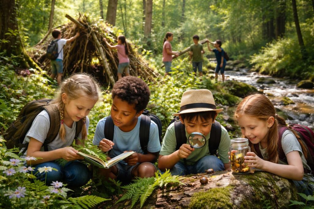 découvrez des idées de défis amusants pour enfants, inspirés par la nature, pour stimuler leur curiosité et leur esprit d'aventure en plein air.