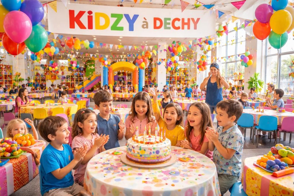 kidzy à dechy est l'endroit parfait pour organiser des anniversaires d'enfants inoubliables, avec des activités ludiques et un cadre sécurisant.