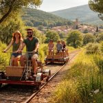 découvrez le vélorail de pourcieux, une activité écologique unique alliant nature et aventure. profitez d'une balade insolite à travers les paysages pittoresques tout en respectant l'environnement. à ne pas manquer pour les amoureux de plein air et de tourisme durable !