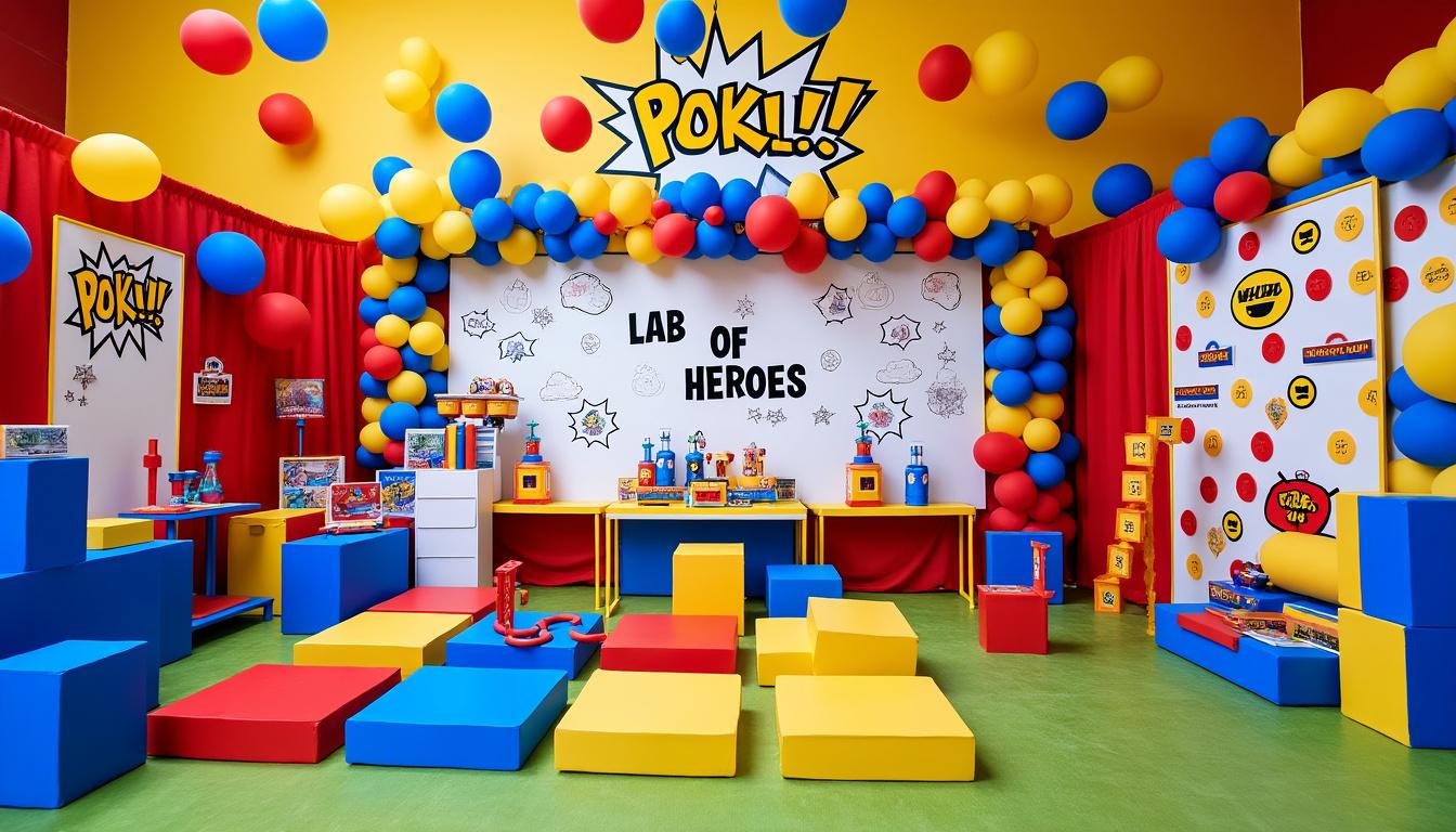 découvrez les 10 super héros incontournables à inviter pour une fête d'anniversaire d'enfants inoubliable ! idées d'animations, de jeux et de costumes pour organiser un événement super-héroïque dont vos petits se souviendront longtemps.