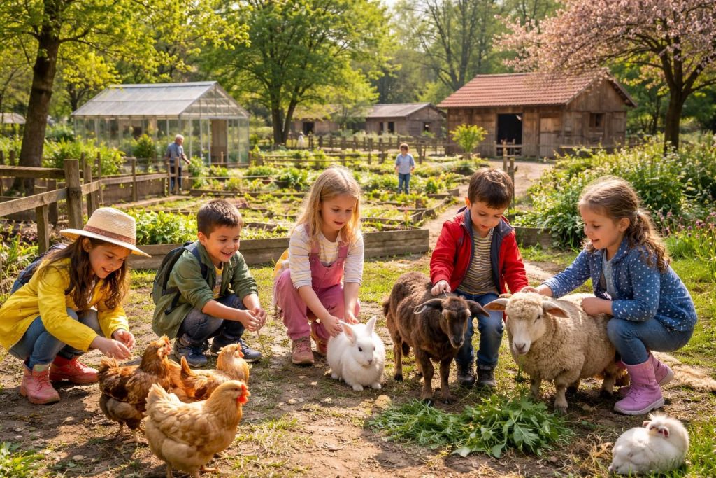 découvrez les bienfaits d'une ferme pédagogique à vincennes, paris 12, offrant aux enfants une expérience éducative enrichissante, proche de la nature et favorisant leur développement.