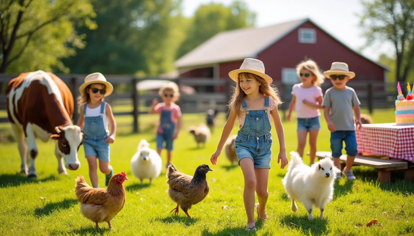 découvrez les nombreux bienfaits d'organiser une fête pour enfants dans une ferme pédagogique, un cadre ludique et éducatif qui favorise le contact avec la nature, l'apprentissage et le plaisir.
