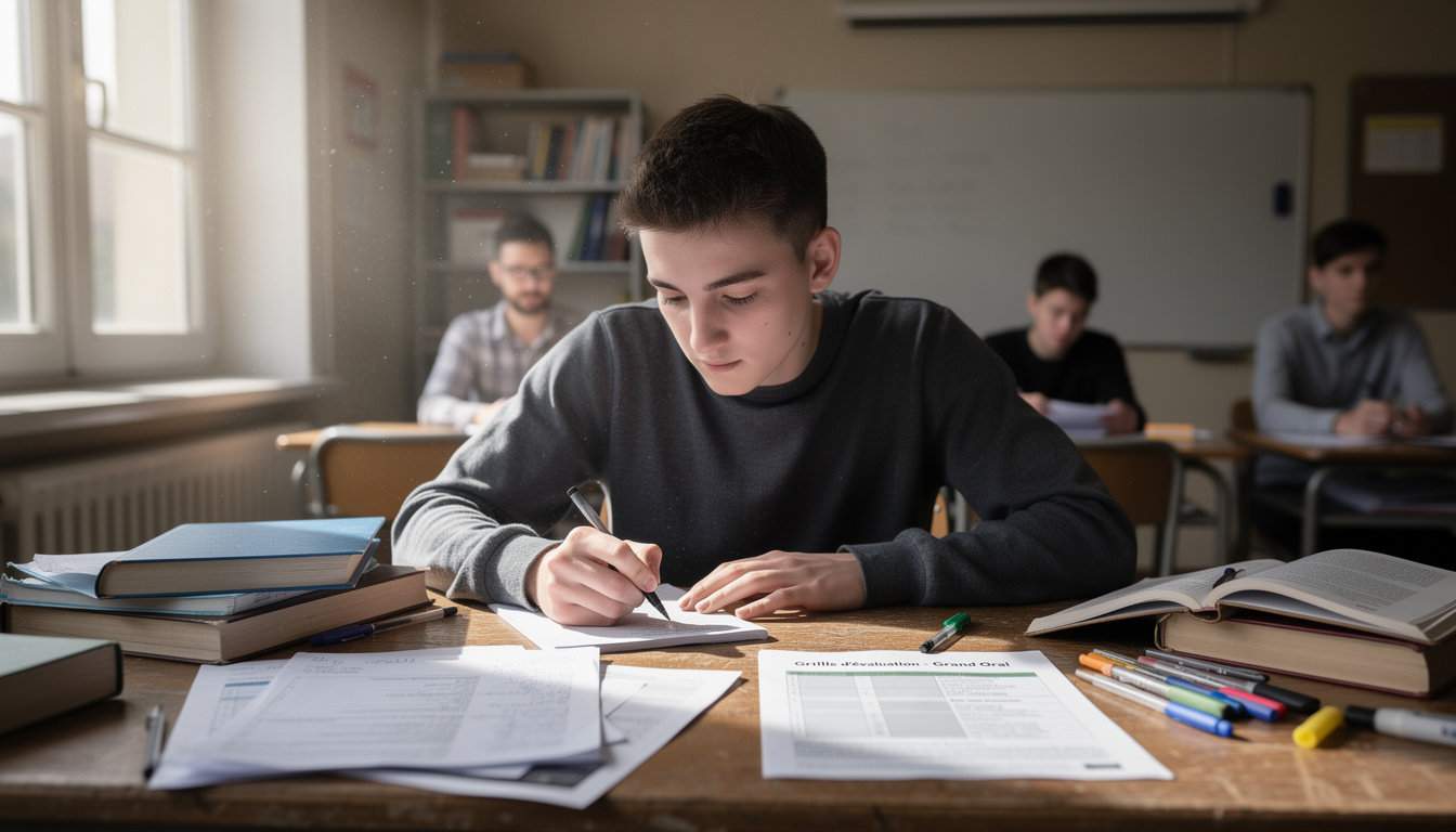 découvrez les enjeux majeurs de la grille d'évaluation du grand oral et son impact déterminant sur l'avenir académique et professionnel des étudiants.