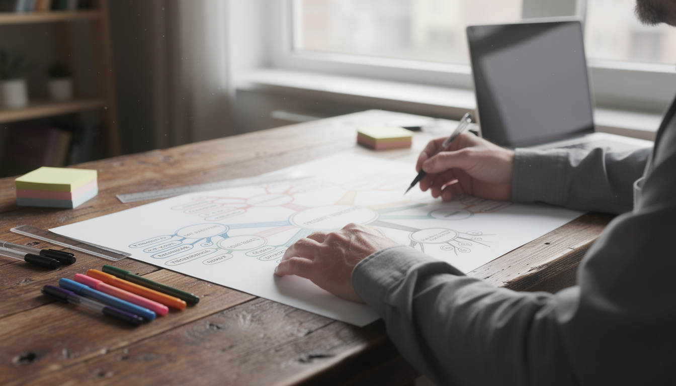 découvrez les étapes essentielles pour construire une carte mentale efficace sur le thème du présent de l'indicatif et facilitez votre apprentissage.