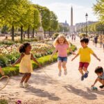 découvrez les jeux au jardin des tuileries, situés sur la place de la concorde à paris. un guide pratique pour profiter en famille des activités ludiques en plein cœur de la capitale.