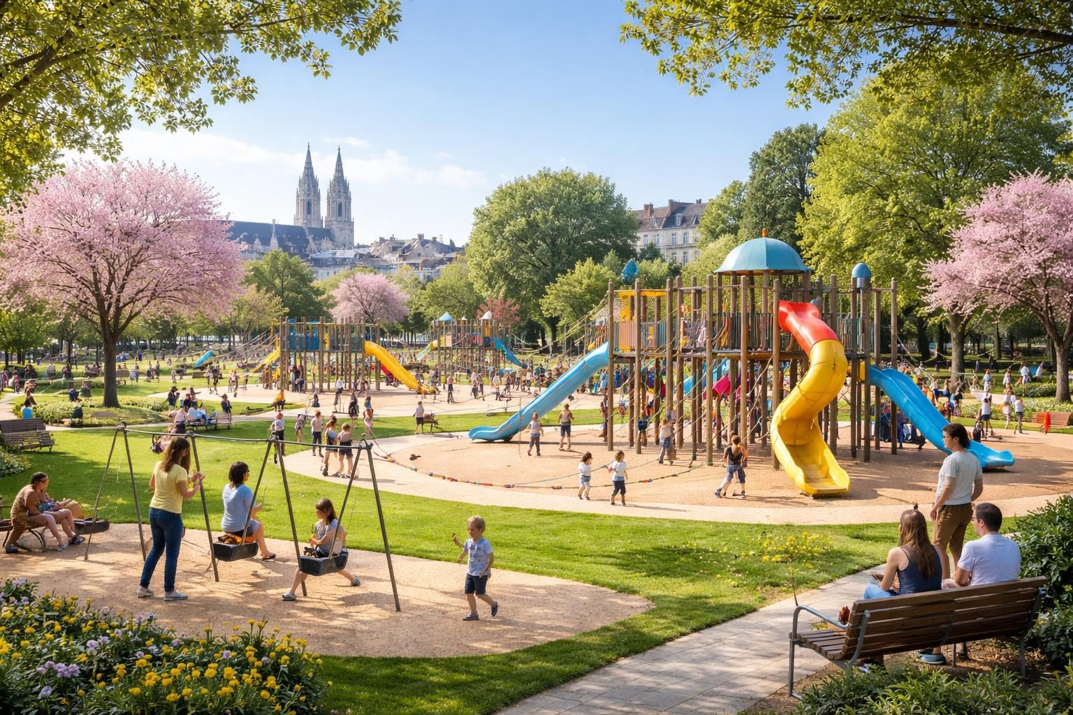 découvrez les meilleurs parcs pour enfants à tours pour une journée inoubliable en famille, avec des aires de jeux adaptées et des espaces de détente.