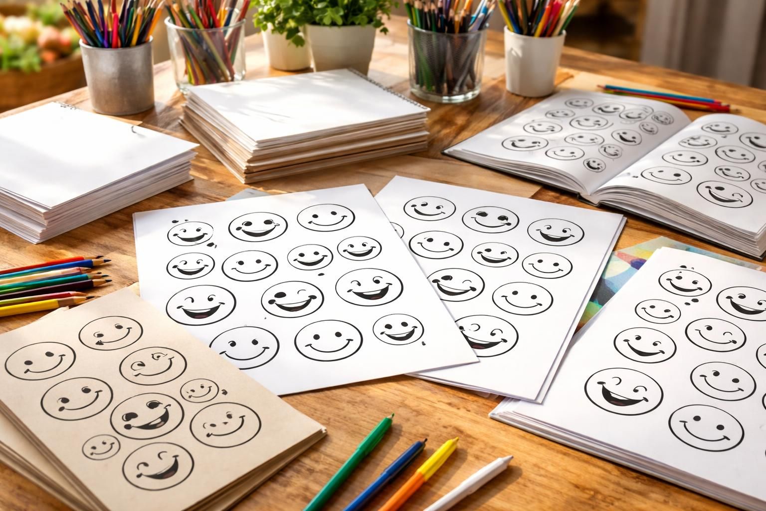 découvrez les meilleurs supports pour imprimer gratuitement vos smileys à colorier et amusez-vous avec des dessins colorés et créatifs.