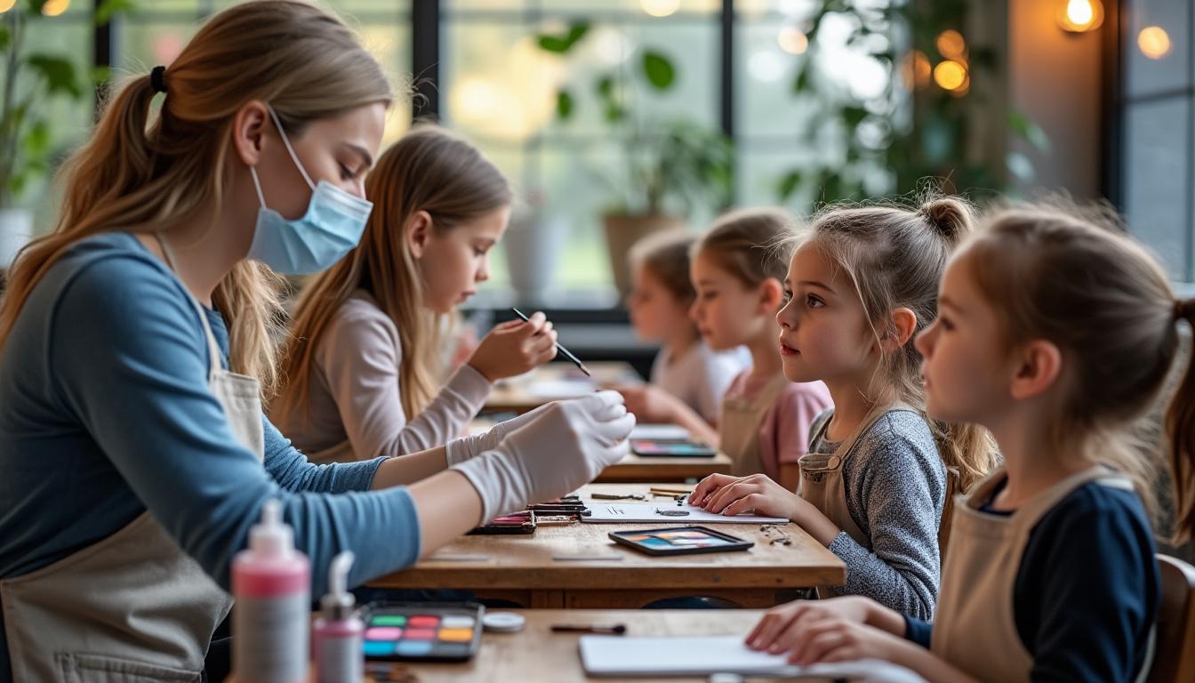 découvrez pourquoi la sécurité est essentielle dans un atelier de maquillage pour enfants et comment garantir un environnement sûr et ludique pour les petits artistes.