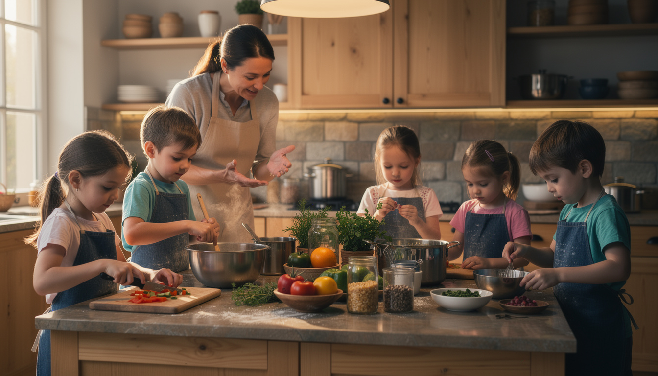 découvrez comment l'atelier cuisine pour enfants favorise une éducation alimentaire saine, développe leur autonomie et stimule leur curiosité culinaire dès le plus jeune âge.