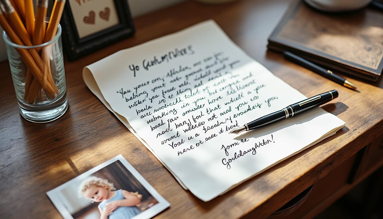 découvrez pourquoi un texte d'une marraine à sa filleule lors des grandes étapes de la vie est un témoignage précieux, chargé d'émotion et de soutien durable.