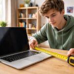 apprends facilement à mesurer la taille d’un pc portable avec notre guide simple et amusant, spécialement conçu pour les ados.