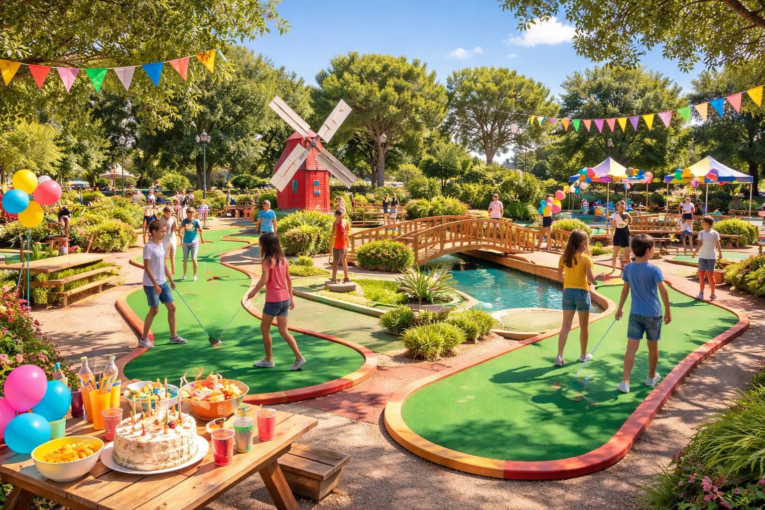 découvrez le mini golf à narbonne, un lieu parfait pour célébrer votre anniversaire en famille ou entre amis, avec des activités ludiques et une ambiance conviviale.