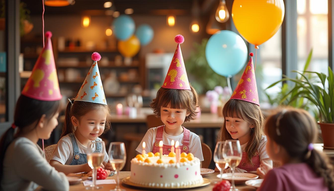 découvrez pourquoi choisir un restaurant pour le goûter d'anniversaire de votre enfant est une solution pratique et conviviale, alliant plaisir et tranquillité.