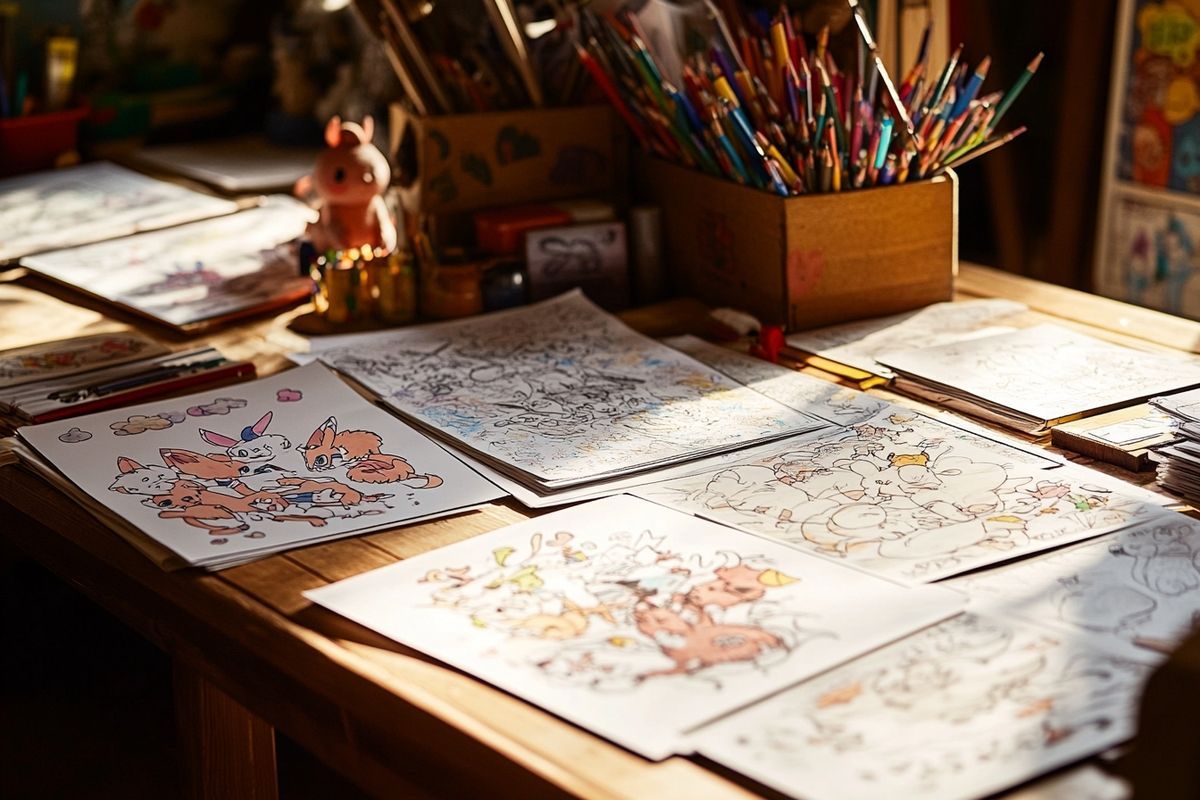 Pourquoi choisir des coloriages de Pokémon et d'Évoli