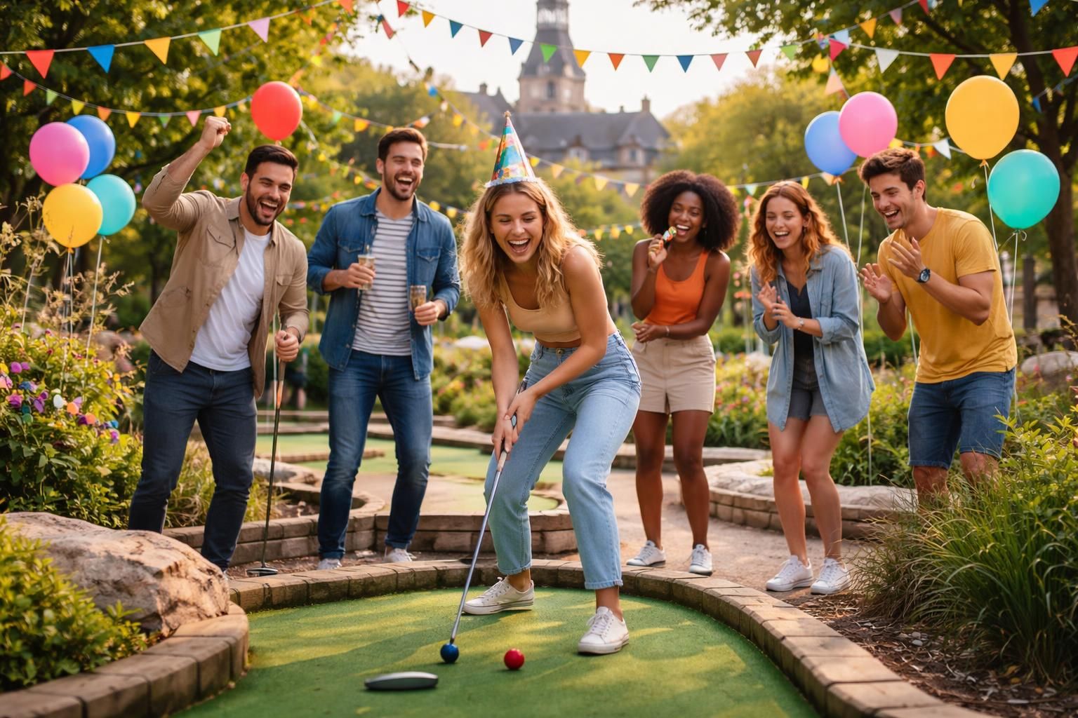 découvrez pourquoi le mini golf à rennes est l'endroit parfait pour célébrer un anniversaire : convivialité, fun assuré et activité accessible à tous les âges.