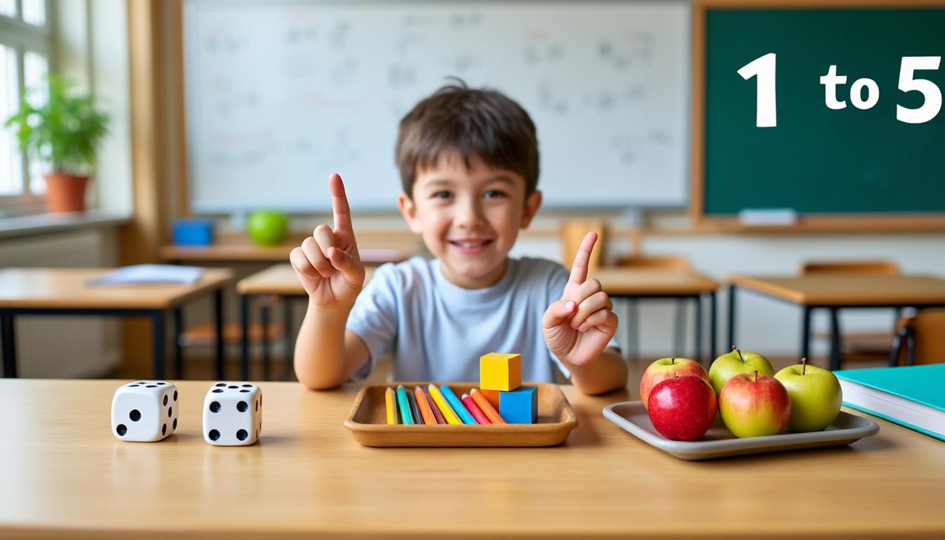 découvrez comment utiliser efficacement les représentations des nombres de 1 à 5 pour faciliter l’apprentissage des mathématiques chez les enfants. méthodes, astuces et exemples pratiques pour enseigner les bases du calcul.