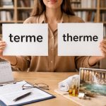 découvrez des astuces simples pour ne plus jamais confondre les mots 'terme' et 'therme' et améliorer votre orthographe au quotidien.