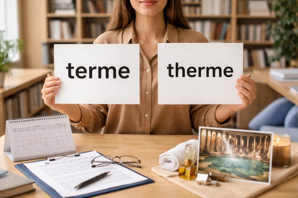 découvrez des astuces simples pour ne plus jamais confondre les mots 'terme' et 'therme' et améliorer votre orthographe au quotidien.
