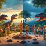 découvrez notre top 10 des thèmes de fête autour des dinosaures pour enfants, des idées originales et amusantes qui feront sensation lors de l'anniversaire de votre petit paléontologue en herbe.