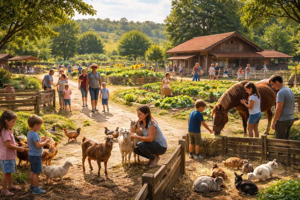 découvrez le top 5 des fermes pédagogiques à lyon, idéales pour des sorties en famille alliant nature, apprentissage et aventures ludiques pour petits et grands.
