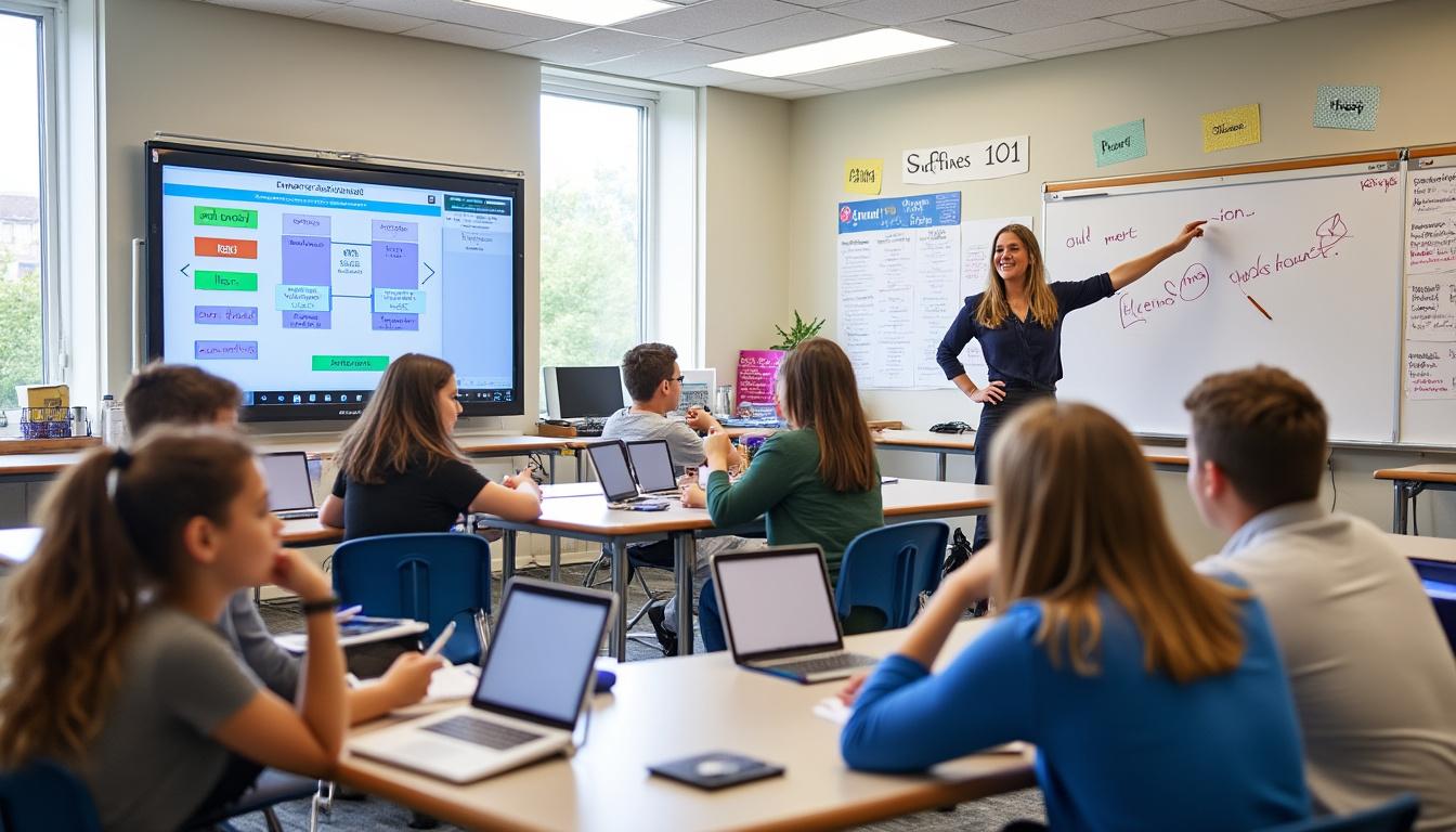 améliorez votre anglais en découvrant comment les suffixes transforment les mots grâce à notre tableau complet et facile à utiliser.