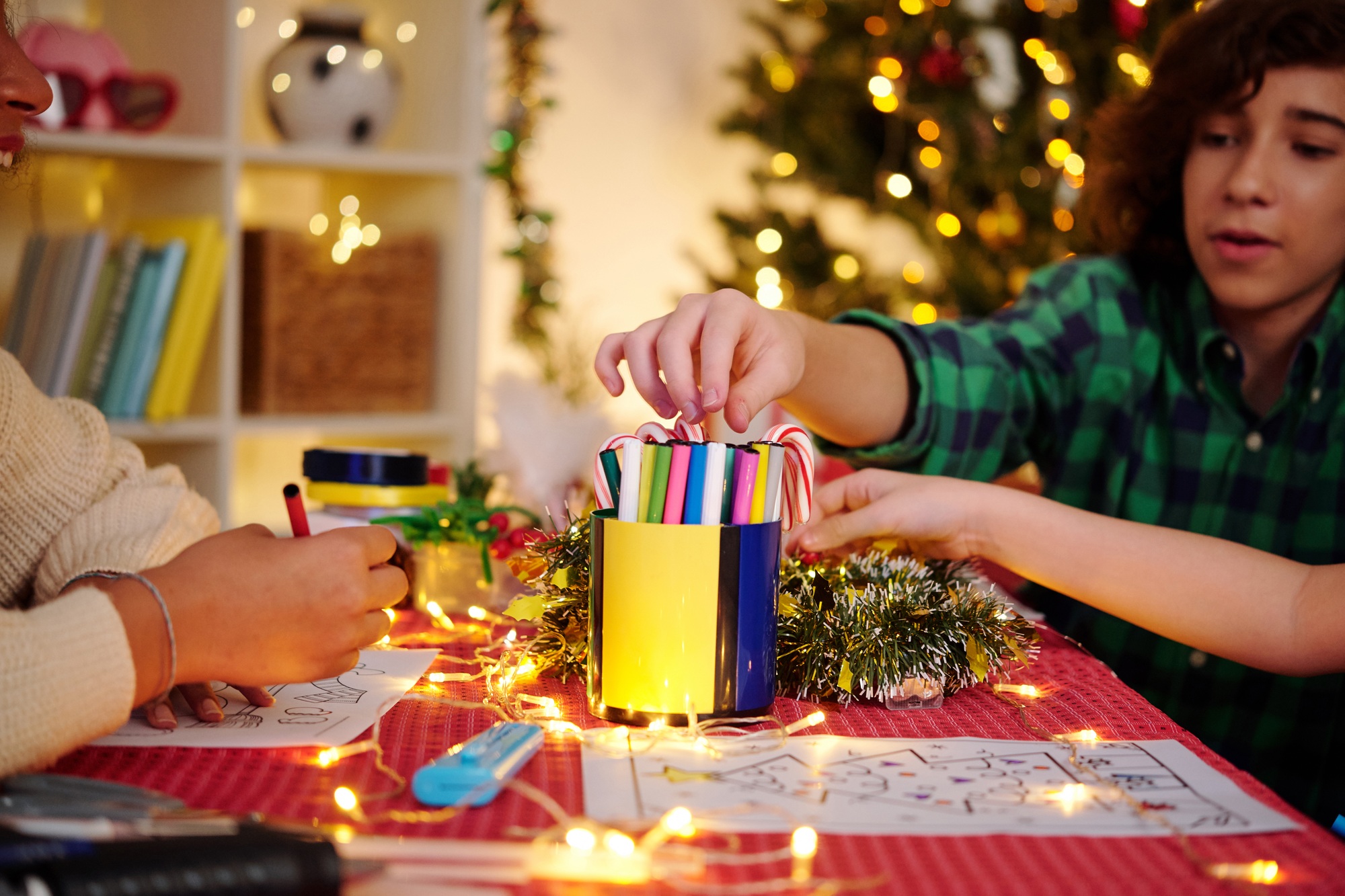 Children coloring picture