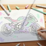 coloriage des motos