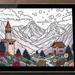 coloriage pixel à imprimer