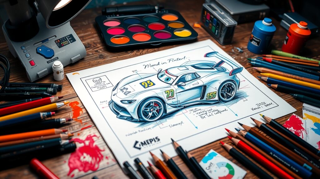 coloriages à imprimer cars