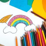 coloriages arc-en-ciel